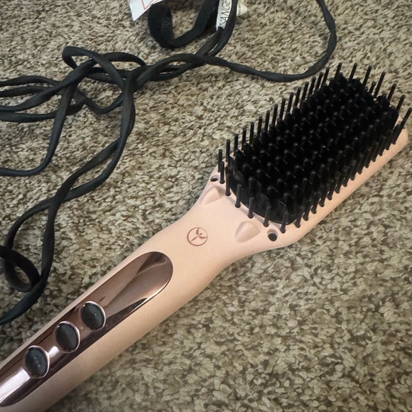 L'Ange Le Vite Hair Brush - Pink and Black - Picture 2 of 8